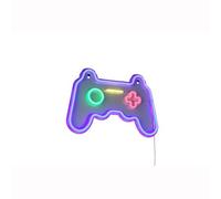 Reality Leuchten R23741100 Applique murale Gamer en plastique transparent avec connecteur USB-C