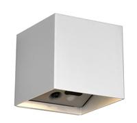 Reality Leuchten R24169687 Applique murale LED d'extérieur à batterie en plastique couleur titane avec LED 1 W et détecteur de mouvement