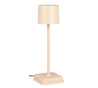 Reality Leuchten R54096166 Fernandez R54096166 Lampe de table d'extérieur à batterie en métal et plastique avec LED 1,5 W et station de charge
