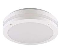 Reality Leuchten R62151131 Plafonnier d'extérieur à LED Kendal en Plastique Blanc 12 W