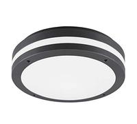 Reality Leuchten R62151142 Plafonnier d'extérieur à LED Kendal en Plastique Anthracite/Blanc 12 W