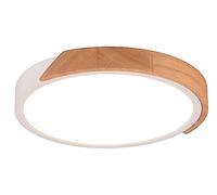 Rl Plafonnier LED rond - Bois clair