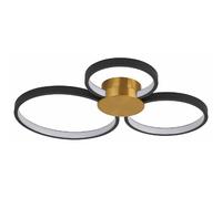 Reality Plafonnier LED rond - Noir