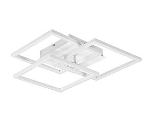 Reality, Plafonnier, Mobile incl. 1 x LED,SMD,27,0 Watt,2700-6000K,3200 Lm. Corps: Métal, blanc mat L:39,0cm, L:42,0cm, H:10,0cm