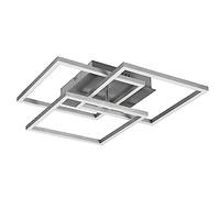 Reality, Plafonnier, Mobile incl. 1 x LED,SMD,27,0 Watt,2700-6000K,3200 Lm. Corps: Métal, Nickel mat L:39,0cm, L:42,0cm, H:10,0cm