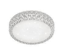 Trio-Leuchten Plafonnier LED Pegasus R62421100 12 W 3000K Blanc effet étoile