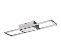 Reality, Plafonnier, Rigido incl. 1 x LED,SMD,22,0 Watt,2700-6000K,2800 Lm. Corps: Métal, Nickel mat L:60,0cm, L:13,0cm, H:6,0cm