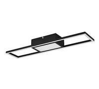 Reality, Plafonnier, Rigido incl. 1 x LED,SMD,22,0 Watt,2700-6000K,2800 Lm. Corps: Métal, noir mat L:60,0cm, L:13,0cm, H:6,0cm