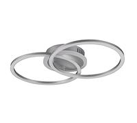 Reality, Plafonnier, Venida incl. 1 x LED,SMD,25,0 Watt,3000K,3000 Lm. Corps: Métal, Titane L:50,0cm, L:30,0cm, H:7,5cm