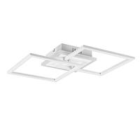 Reality, Plafonnier, Venida incl. 1 x LED,SMD,25,0 Watt,4000K,3000 Lm. Corps: Métal, blanc mat L:57,5cm, L:35,0cm, H:7,5cm