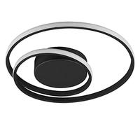 Trio-Leuchten - Plafonnier LED Reality Zibal R62911132 - Gradateur, incl. 1x LED - Noir mat