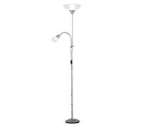 Trio-Leuchten Lampadaire Reality R4393-87 – bras flexo, projecteur, liseuse E27/E14
