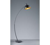 Reality Recife Lampadaire Recife Modern Arc Noir Mat Avec Pédale