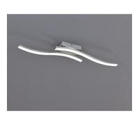 Reality Route Semi-Plafonnier Route Modern À 2 Ampoules Led, Nickel Mat 3000k Multicolore
