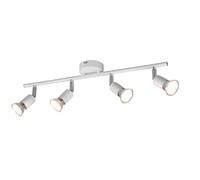 Spot plafond PARIS blanc métal orientable 4xGU10 RL