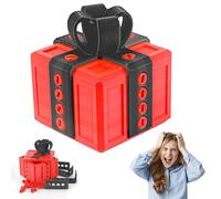 Really Annoying Gift Box,Boîtes Cadeaux,Stuffing Screw Box with Twisted Storage,3D Printed Boite Cadeau Anniversaire for Easter,Birthdays and Office Desk Decoration Or Home Decoration (Rouge)