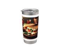 Really Like Paninis - Panini sandwich italien Gobelet isotherme en acier inoxydable double paroi