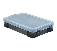 Really Use Box Boite de rangement 4L Gris fumé 395 x 255 x 88mm