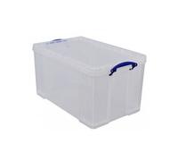 really use box really useful box boîte de rangement 84 litres, opaque bleu noir