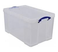 really use box really useful box boîte de rangement 84 litres, opaque bleu noir