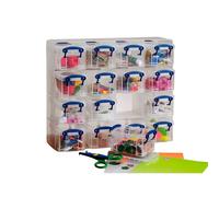 Really Useful Box 0.3CORG Boîte de rangement 0.3CORG 16x 0,3 l transparent 37,5 x 12,5 x 31,0 cm