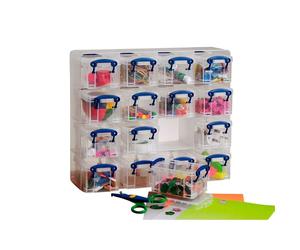 Really Useful Box 0.3CORG Boîte de rangement 0.3CORG 16x 0,3 l transparent 37,5 x 12,5 x 31,0 cm