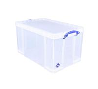 Really Useful Box Boîte à fiche en polypropylène 84 L Transparent