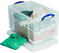 Really Useful Box Boîte à fiche en polypropylène 84 L Transparent