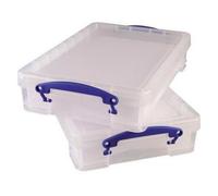 Really Useful Box Boite de rangement 4 Litres, incolore G