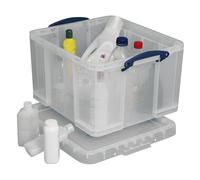 Really Useful Box Boîte de rangement 42 litres transparente