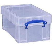 Really Useful Box Lot de 6 boîtes de rangement 5 l XL / Idéal pour le bureau et la maison / 340 x 200 x 150 mm - Transparent
