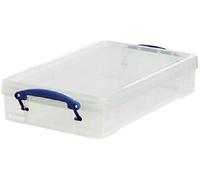 Really Useful Box Lot de 6 boîtes de rangement - Pour papier A4 - Transparent - 4 l