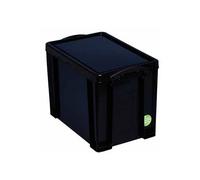 Really Useful Products Boîte de rangement Useful Box 19BK – 19 L, Noir, 395 x 255 x 290 mm