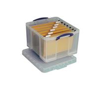 Really Useful Boxes Boîte De Rangement Transparent 42 L, Ft Extérieur 520 X 440 X 310 Mm, Ft Intérieur 40 1 Unité(S)