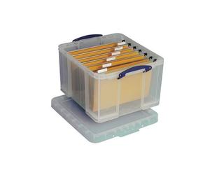 Really Useful Boxes Boîte De Rangement Transparent 42 L, Ft Extérieur 520 X 440 X 310 Mm, Ft Intérieur 40 1 Unité(S)