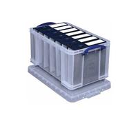 Really Useful Boxes Boîte De Rangement Transparent 48 L, Ft Extérieur 600 X 400 X 350 Mm, Ft Intérieur 53 1 Unité(S)