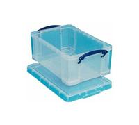 Really Useful Boxes Boîte De Rangement Transparent 5 L, Ft Extérieur 340 X 200 X 125 Mm, Ft Intérieur 285 1 Unité(S)