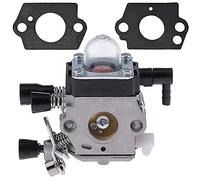 Realman Carburateur 4137-1200-606 4140-1200-612 4140-1200-620 pour Stihl FS38 FS45 FS46 FS55 FC55 HL45 HS45 KM55 Zama C1Q-S143 C1Q-S143 53 C1 Q-S157 C1Q-S186 C1Q-S216 C1Q-S42 C1Q-S66 C1Q-S71 C1Q-S97