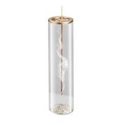 reamhome Porte-encens pour bâtons [anti-vol de cendres], porte-encens avec récupérateur de cendres en verre amovible, pour la maison