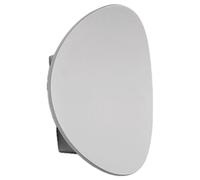 Reapyyt Applique Murale Moderne Ronde Simple Chambre Lampe de Chevet Personnalité Nordique Salon Couloir AlléE (Blanc)