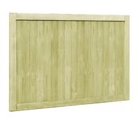 ""Rebais 2026"" Portillons de jardin robust - ZENCORE - PORTILLON D'entrée - 2 pcs Bois de pin imprégné 300x100 cm JJ9247376