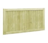 ""Rebais 2026"" Portillons de jardin robust - ZENCORE - PORTILLON D'entrée - 2 pcs Bois de pin imprégné 300x75 cm JJ4688399