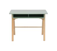 Rebecca Mobili Bureau pour enfants Luan 70x90x50 MDF pin vert aqua brun