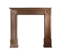 Rebecca Mobili Cheminee Decorative, Marron, Cadre Cheminee Shabby, pour Salon - Dimensions: 100 x 105 x 21 cm (HxLxL) - Art. RE4862