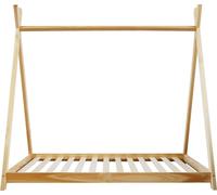 Rebecca Mobili Lit d'enfant, pour matelas 80x160 en bois brun