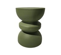 Rebecca Mobili Table d’Appoint, Bout de canapé, Vert, MGO, Moderne - Dimensions HxLxP: 44,5 x 35 x 35 cm - Art. RE7293