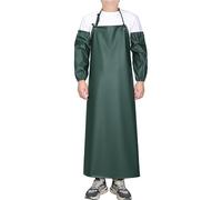 REBECCAGIBSON 1 Pièce Tablier Imperméable PVC 110x80cm,Réglable Anti-Graisse Résistant Produits Chimiques,Tablier Industriel Caoutchouc,Tissu Solide Professionnel,Pour Jardin,Chef