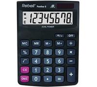 Rebell Calculatrice de bureau RE-PANTHER 8 BX – 8 chiffres – noire
