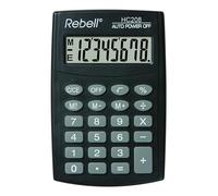 Calculatrice de poche HC 208, noir