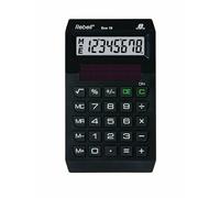 Rebell Calculatrice de bureau ECO10 8 chiffres 120 x 72 x 25 mm